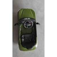 AIYAPLAY Carro Elétrico Infantil 12V Audi A5L com Controle Remoto, Bateria de Lítio, 2 Motores, Controle Remoto, Verde(m-3)