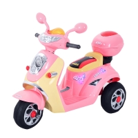 Motoreta Electrica 6V pentru Fetite – Roz cu Lumini & Muzica