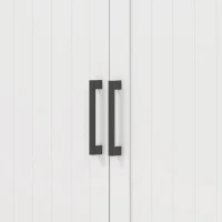 HOMCOM Insulă de Bucătărie cu Sertar, Dulap și 2 Rafturi Deschise, din MDF și Oțel Inoxidabil, 128x45,5x91,5 cm(m-8)