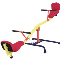 AIYAPLAY Leagăn balansoar rotativ 360° 253x96x75 cm multicolor(m-1)