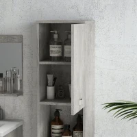Kleankin Set Mobilier Baie – 3 Piese: Oglinda, Chiuveta, Dulap Depozitare(m-8)