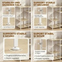 HOMCOM stație de cafea multifuncțională pentru depozitare(m-6)