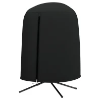 Outsunny Housse de protection pour fauteuil suspendu de jardin, imperméable avec fermeture éclair, tissu Oxford Ø128 x 190H cm(m-12)