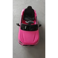 AIYAPLAY Carro Elétrico Infantil 12V Audi A5L com Telecomando, Bateria de Lítio, 2 Motores, Telecomando, Rosa(m-1)