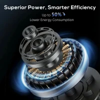 HOMCOM 28dB Tower Fan for Bedroom, 36 inch, 8 m/s Velocity Standing Cooling Fan with 80° Oscillating, BLDC Motor, 12 Speeds, LED Display, 4 Modes, 12H Timer, Remote Control, Black(m-4)