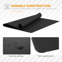 HOMCOM Multi-purpose Exercise Equipment Mat Non-slip Floor Protector Gym Fitness Training Workout Mat, 200 x 100cm(m-5)