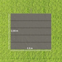 Outsunny Lona de Cobertura para Pérgola Retrátil 3x3 m Apenas Lona 250x255 cm Cinza Claro(m-3)