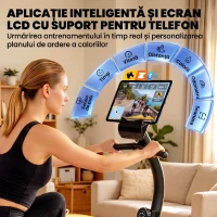 SPORTNOW bicicletă orizontală recumbentă pentru uz casnic(m-4)