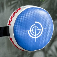 SPORTNOW Sac de Box pe Podea cu Bară Rotativă, Speedball și Țintă, din Oțel, HDPE și PU, 80.5x48x163-205 cm(m-8)