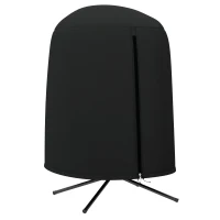 Outsunny Housse de protection pour fauteuil suspendu de jardin, imperméable avec fermeture éclair, tissu Oxford Ø128 x 190H cm(m-1)