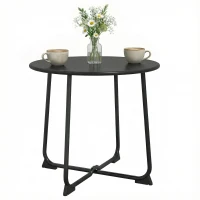 Outsunny Masă de Cafea Măsuță joasă din fier(m-12)