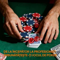 SPORTNOW Set de Poker pentru 10 jucători cu 400 de jetoane, 2 seturi de cărți, 5 zaruri, covoraș și servietă gri(m-7)