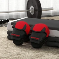 SPORTNOW Manopla de Boxeo Paos Muay Thai MMA Curvadas para Entrenamiento Karate Taekwondo Kickboxing Training Rojo(m-10)