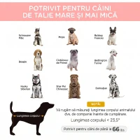 PawHut Pat Ridicat pentru Câini Mari cu Țesătură din Plasă, Greutate Maximă 30 kg, 91,5x76,2x18 cm, Roșu(m-4)