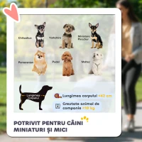 PawHut Cărucior pentru câini cu coș, pernă și 2 lese, din oțel și material textil Oxford, 81x48x99 cm, negru și albastru închis(m-4)