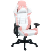 HOMCOM Scaun Gaming, Scaun Gamer de curse, Scaun pentru computer(m-8)