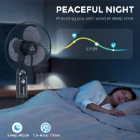 HOMCOM Pedestal Fan with Water Mist Spray, Spray Misting Fan with 70° Oscillation, Tilt Head, 3 Speeds, 3 Modes, Adjustable Mist, 3.2L Water Tank, for Home, 120 cm(m-7)