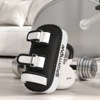 SPORTNOW Colpitore Boxe e Muay Thai Imbottito per Braccio, in PU e EPE, 38x20x18 cm, Nero(m-9)