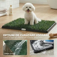 PawHut toaletă câini prato(m-6)