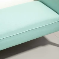 HOMCOM Gepolsterte Sitzbank für Schlafzimmer und Flur, bis 130 kg belastbar, 102 x 36 x 51 cm, Grün(m-8)