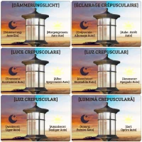 Outsunny Stâlp Solar de Grădină, Înalt de 184cm, cu Lumină LED Alb Rece și IP44, Negru(m-5)
