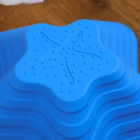 ZONEKIZ Conjunto de Pedras de Apoio para Crianças a partir dos 3 Anos, 5 Pedras, antiderrapantes, até 80 kg, Design estrela-do-mar(m-5)