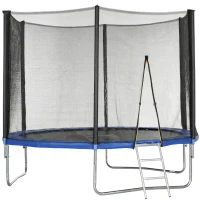 SPORTNOW Trampoline d'extérieur avec filet de sécurité Ø305 cm pour enfants et adultes(m-17)