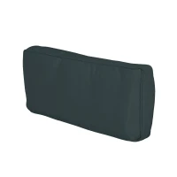 Outsunny Garden Rattan Sofa Cushion Polyester Cover Replacement Outdoor- No Cushion Included, Grayish Green(m-9)