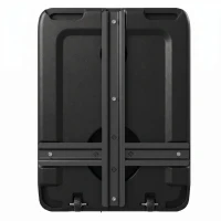 Bază Outsunny pentru Umbrelă de Grădină Umplută cu Apă și Nisip 70-90 kg, Roți și Mâner din HDPE, 80x60 cm, Negru(m-8)
