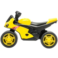 AIYAPLAY Bicicleta de Equilibrio sin Pedales con Música para Niños 18-36 Meses Amarillo(m-9)