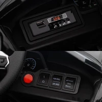 HOMCOM Voiture électrique enfant 12 V - véhicule électrique avec télécommande parentale fournie - V. Max. 5 Km/h - effets sonores, lumineux - Audi RS E-tron GT noir(m-11)