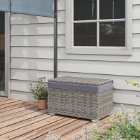Outsunny Cutie de Depozitare pentru Exterior, Gri(m-10)