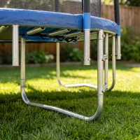 SPORTNOW Trampoline d'extérieur avec filet de sécurité Ø305 cm pour enfants et adultes(m-7)
