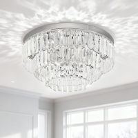 HOMCOM 112 Crystallite Ceiling Chandelier