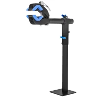HOMCOM Support de réparation de vélo, réglable en hauteur, charge max. 25kg, montage entretien reparation VTT, vélo de route(m-12)