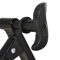 HOMCOM Foldable Indoor Bike Trainer Stationary Workout Stand, Suitable for 26"-28" or 650C, 700C Bike Tyres(m-8)