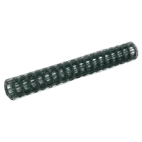 PawHut Rete Metallica da Giardino con Rivestimento in PVC per Recinzioni da Esterno, 500x91cm, Verde(m-7)