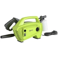 Outsunny 1600W 130-Bar Pressure Washer - Green(m-1)
