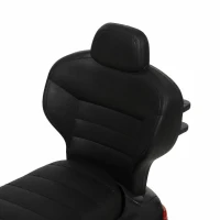 AIYAPLAY 3 in 1 Licensed Benz Ride on Push Car with Handle, Canopy, Guardrails, Horn, Music, Storage for 12-36 Months, Black(m-10)