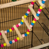 PawHut Bird Cage for Budgies, Finches, Canaries w/ Accessories, Toys, Tray(m-8)