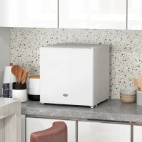 HOMCOM 35L Mini Freezer, -24℃ to -14℃ Temperature - White(m-2)