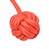 Outsunny Parcours d'obstacles ninja pour enfants 30 accessoires et sac de transport 10 m de slackline bleu noir rouge(m-9)
