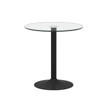Piètement de table en métal robuste, fixation stable et montage rapide, 60x60x92 cm, Noir(m-2)