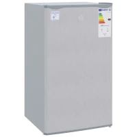 HOMCOM 91 Litre Freestanding Under Counter Fridge Freezer with Chiller Box, Reversible Door, Adjustable Thermostat, 47.5cm Wide, Noise Level: Decibels 40, Grey(m-11)