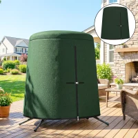 Outsunny 196 x 230 cm Hanging Egg Chair Protective Cover - Green(m-8)