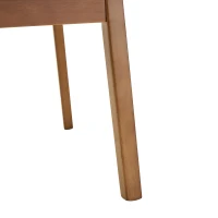 Lot de 2 chaises de salle, design papillon, confortable et facile d'entretien, 51x43x87.5 cm, Blanc(m-7)