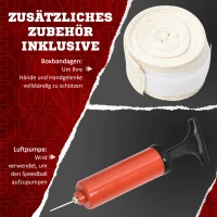 SPORTNOW boksstandaard, in hoogte verstelbaar, reflexstang, klauw, speedball, vulbare standaard, 80,5 x 48 x 163-205 cm(m-7)
