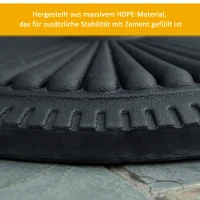 Outsunny parasolvoet 15 kg 49 cm x 49 cm x 32 cm(m-5)