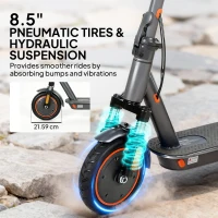 SPORTNOW Foldable Electric Scooter with 350W Motor, Up to 25km/h(m-6)