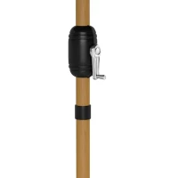 Outsunny Garden Parasol, Parasol Umbrella with 3-tier Roof, Crank Handle, Tilt Function, Polyester Canopy, Grey(m-10)